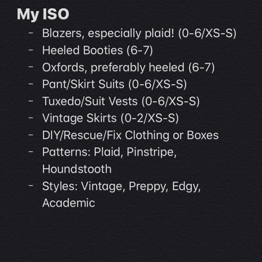My ISO purchase :)